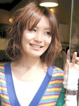 ヘアー アトリエ リトル ブランコ(hair atelier Little Blanco) 季節感たっぷり♪元気で女の子らしいミディアムボブ