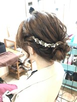 ロカット サロン(Roquat Salon)&nbsp;ビジューアップスタイルアレンジ【ヘアアレンジ　立川南/立川】