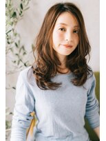フレイムス ヘアアンドリラックス 吉川店(Frames hair&relax)&nbsp;大人セミロング