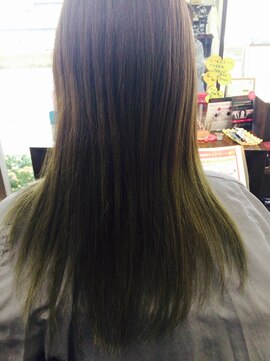 アーク シエル(Ark Ciel) 無造作セミロンググラデーションアッシュベージュロングレイヤー