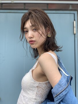 ブラウヘアアンドケア(care) カジュアルミディ&センター分け