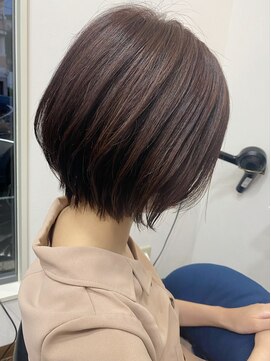 オンフリーク(ON FLEEK) #ピンクブラウン#グラデーションボブ#オンフリーク#下関