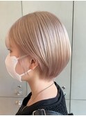 D’na×あかり トリプルカラーでホワイトベージュ