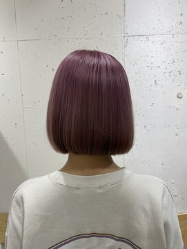 アジールヘア 北千住駅西口店(agir hair) ピンクカラー 春カラー 暖色カラー韓国ブリーチ北千住