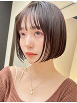 ティア(Tia.)&nbsp;(ボブヘア／グレージュ/髪質改善トリートメント/縮毛矯正)