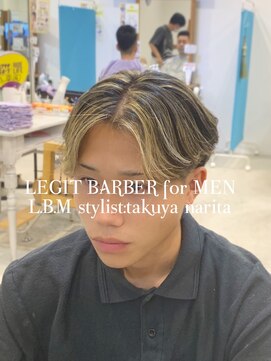 レジット メンズ ヘアサロン(LEGIT MEN's HAIR SALON) センタパート メッシュ