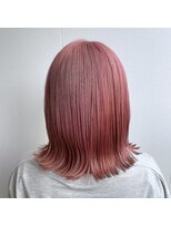 美容室 アイディー i-dee&nbsp;ピンクカラー