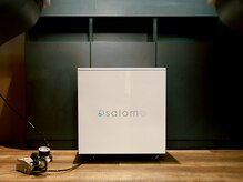 こだわり商材＊最先端マイクロバブル【salomb（サロム）】で頭皮ケアも＊髪質改善が人気の姪浜美容院