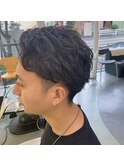 30代40代メンズカット ツーブロック
