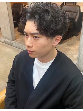 ハナ(HANA) men's short perm