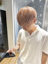 アルカナ 明治神宮前原宿(ARCANA)&nbsp;束感ショート　波巻き　ハイライト マッシュパーマ