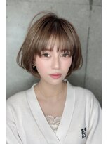 クーエフー(coo et fuu)&nbsp;10代20代30代40代50代 前髪　内巻きマチルダボブ　藤沢