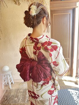 イマージュ ドゥ タンジェ image de tanger ヘアアレンジ