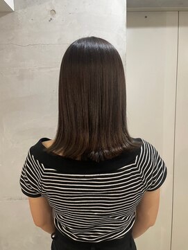 デューヘアー(due hair) スモーキーグレージュ/髪質改善トリートメント【duehair砂川翔】