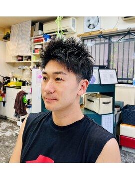 髪座 フロントアップショート