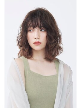 ザザアオヤマ(ZA/ZA AOYAMA) 癖毛風パーマ/ロブ/ボブ