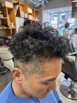 アメラボ(AmeLab) 名古屋天白区梅ヶ丘大人イケオジパーマメンズ美容室