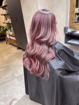 サニー 渋谷(SUNNY) バレイヤージュ、ハイライト、ショコラベージュ、グレージュ