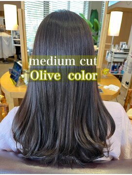 ユウヘアー 石川橋店(U Hair) 似合わせカット/ミディアムヘアー/さら艶ロング