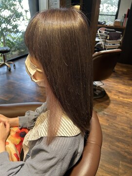 レパーン(Lepa) ミルクティーイヤリングカラー＋グレージュ