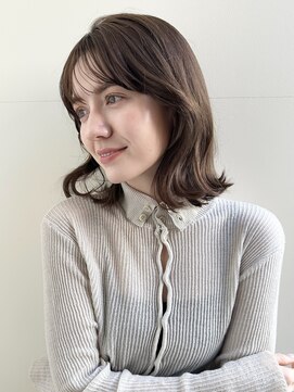 ビュートリアム265(BEAUTRIUM 265) ◎ミディアム/くびれレイヤー/レイヤーカット/顔周りカット/銀座