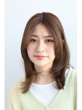 ヘアーアンドメイク エクリ 不動前店(Hair&Make equri) 春のミディアムレイヤー