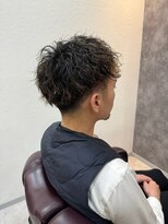 グランヘアートーキョー 瀬戸内店(Gran Hair TOKYO)&nbsp;ツイストスパイラルパーマツーブロックメッシュ