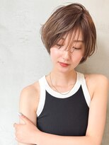 ロンドエニカ 大宮(Lond enika)&nbsp;切りっぱなしボブエアリーロング美髪ピンクブラウン[大宮]