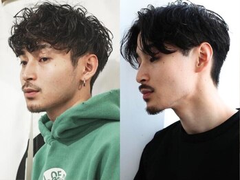 ワク(WAKU)の写真/メンズの魅力を引き出すスタイルをご提案！自分らしくカッコイイが叶う。流行りのメンズパーマもお任せ♪