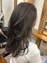 ネウィ ハウオリ 札幌駅前(newi hau'oli)&nbsp;ダークアッシュシアーカラーヘアケア特化型TOKIOトリートメント