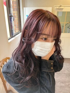 ルクスバイアフィナー(Luxo by Afinar) 【町田/Luxo by Afinar】韓国レイヤー×ダークバイオレット