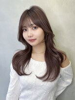 グロー 大宮(GLROW)&nbsp;□ 韓国大宮顔周りレイヤーカットハッシュカットワンホンヘア