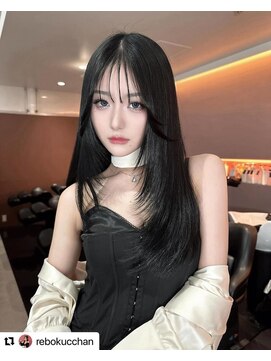 シェノン フェム 名古屋 名駅店(CHAINON×FeM#) エレガントシースルーロング/名古屋/髪質改善/レイヤーカット