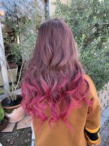 グラムアッシュ(GLAM ASH) ピンクグラデーション