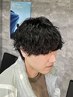 【再来】メンズカット+波巻きパーマ/#メンズカット #パーマ/学割も人気