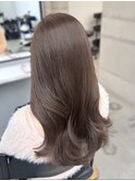 上品韓国ヘアラベンダーベージュ
