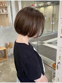 ミニボブ＊オリーブベージュ