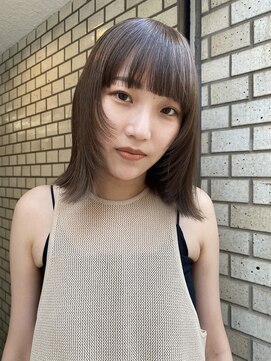 プロス(Pros) 表参道/ブリーチなし／レイヤーカット/ヘアセット