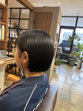 ブランブラン(Blanc blanc) 学生におすすめ!すっきりボブ