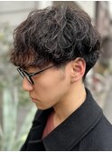 髪質改善20代30代 大人似合わせメンズシャドウパーマ 京都烏丸