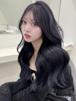 アイトーキョーエス 渋谷(AI TOKYO S)&nbsp;ブリーチなしダブルカラーブルーグレージュイルミナカラーロング