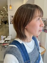 カシータヘアー(Casita hair)&nbsp;透明感ブラウンベージュ/ミディアム/レイヤーカット