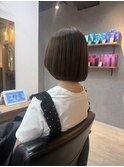 前上がりレイヤーボブ