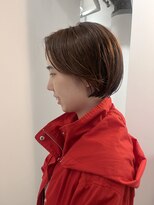 ナヌークカフラ(nanuk kafla)&nbsp;襟足に綺麗に収まるショートボブ