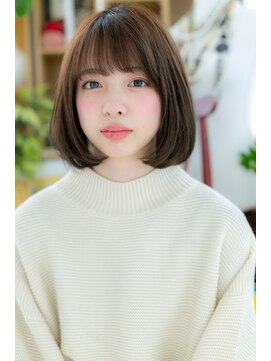 エノア バイ カバーヘア(ENOA by COVERHAIR) 川口/大人可愛いナチュラルボブ×小顔丸みシルエット