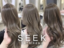 ヘアーアンドメイク シークタチカワ 立川店(Hair&Make Seek)の雰囲気(似合わせ透明感ダブルカラーが好評♪)