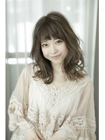 グレージュカラー/シルキーベージュ/斜めバング/銀座/髪質改善