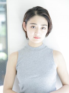 アフロディーテ 銀座(APHRODITE GINZA) 黒髪/グレーベージュ/レイヤーロング/前髪パーマ/銀座