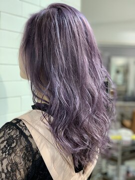 エイト 上野店(EIGHT ueno) 【EIGHT上野】中田 ダブルカラー×ラベンダーアッシュ