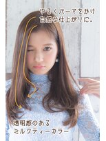 タイズ(ties) 自然なくせ毛風ストレートロング＊大人可愛い小顔ヘア